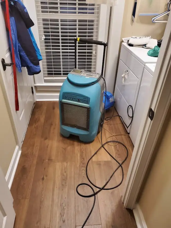 Commercial dehumidifier deployed for Flood Damage Cleanup in Micco