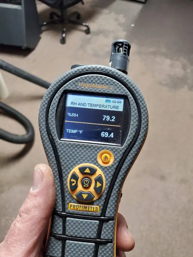 Moisture meter humidity assessment for Fire & Smoke Damage Restoration in Micco